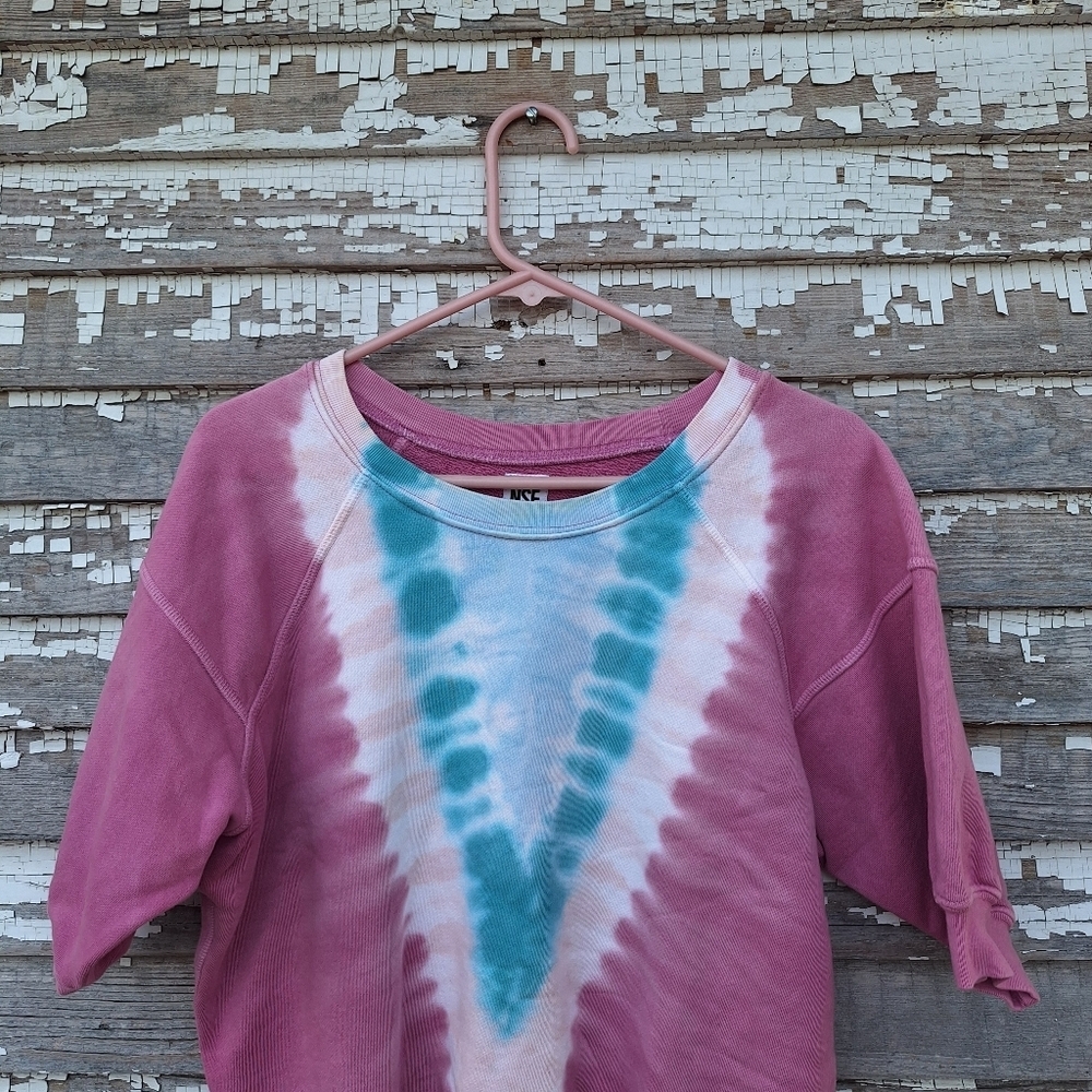NSF Minnie Raglan Tie Dye Sweatshirt Pullover Size Small - Picture 3 of 7